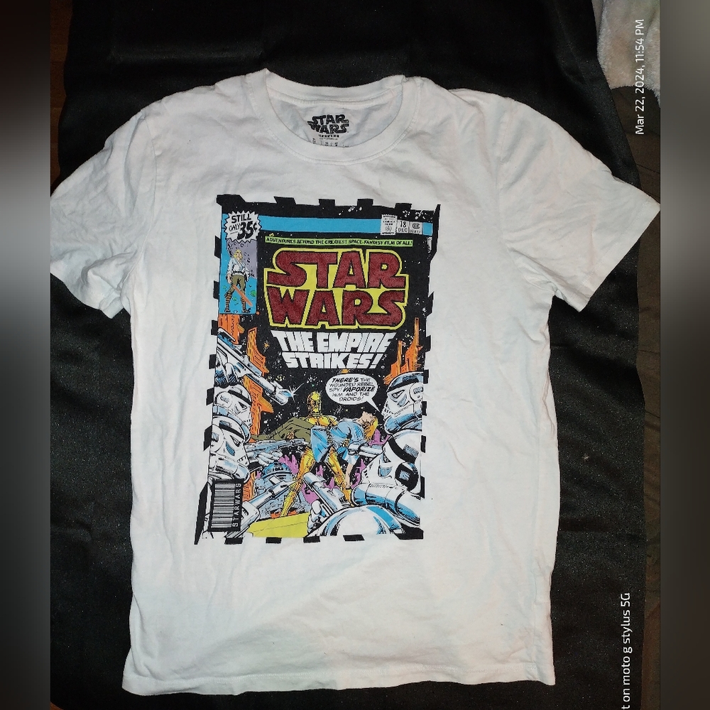 Marvel Star wars Comic T-Shirt Lg